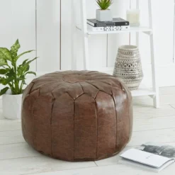 Dunelm Moroccan Stitched Pouffe -Harmony Furniture Store 1000007167 alt01