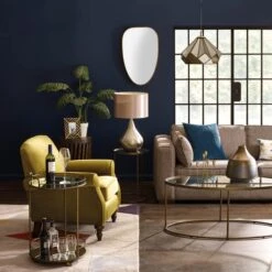 Dunelm Pimlico Antique Brass Drinks Trolley -Harmony Furniture Store 1000081972 alt02