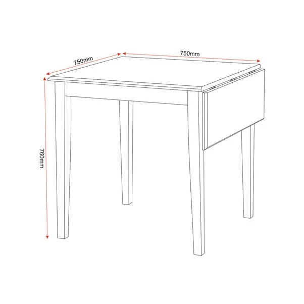 Seconique Vienna Flip Top Dining Table Set Seconique Vienna Flip Top Dining Table Set -Harmony Furniture Store 1000096844 alt02