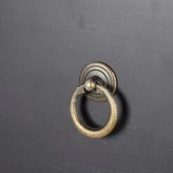 Dunelm Hanna 2 Drawer & 1 Door Chest, Black -Harmony Furniture Store 1000106945 alt04