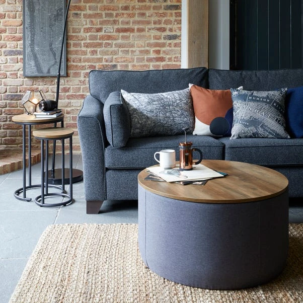 Dunelm Fulton Nest of Tables Pine Effect Dunelm Fulton Nest Of Tables Pine Effect -Harmony Furniture Store 1000146591 alt01