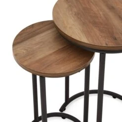 Dunelm Fulton Nest Of Tables Pine Effect 5 Dunelm Fulton Nest Of Tables Pine Effect -Harmony Furniture Store 1000146591 alt05
