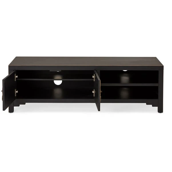 Dunelm Hanna Black Wide TV Stand Dunelm Hanna Black Wide TV Stand -Harmony Furniture Store 1000146593 alt02