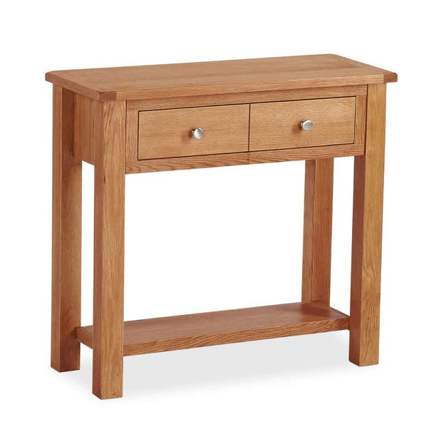 Dunelm Bromley Oak Console Table Dunelm Bromley Oak Console Table -Harmony Furniture Store 1000147440 alt01