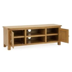 Dunelm Bromley Wide TV Unit Oak -Harmony Furniture Store 1000157737 alt04