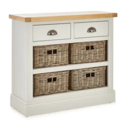 Dunelm Compton Ivory Console Table With Baskets 2 Dunelm Compton Ivory Console Table With Baskets -Harmony Furniture Store 1000157740 alt02