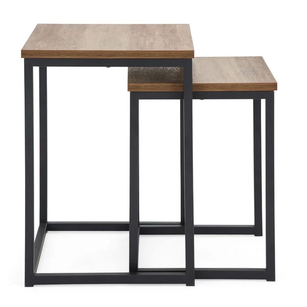 Dunelm Fulton Square Nest of Tables Dunelm Fulton Square Nest Of Tables -Harmony Furniture Store 1000157778 alt03