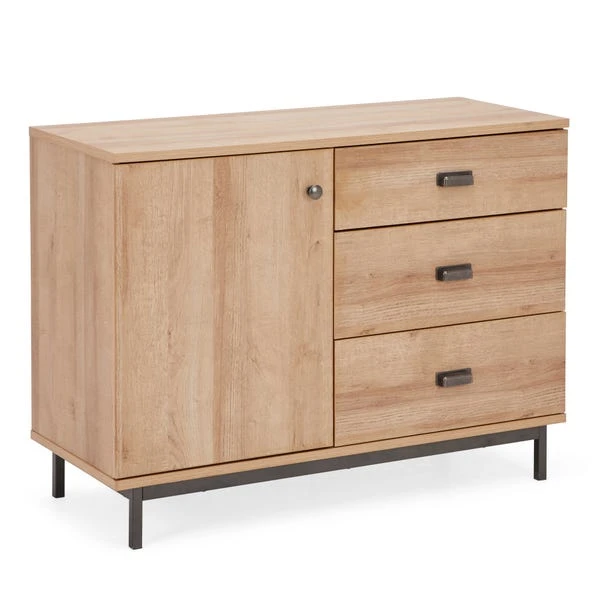 Dunelm Fulton Oak Effect Small Sideboard Dunelm Fulton Oak Effect Small Sideboard -Harmony Furniture Store 1000157785 alt03