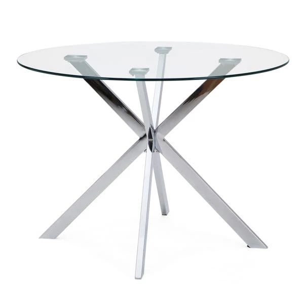 Dunelm Lumia Glass Round Table Dunelm Lumia Glass Round Table -Harmony Furniture Store 1000157901 alt02