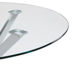 Dunelm Lumia Glass Round Table 4 Dunelm Lumia Glass Round Table -Harmony Furniture Store 1000157901 alt04