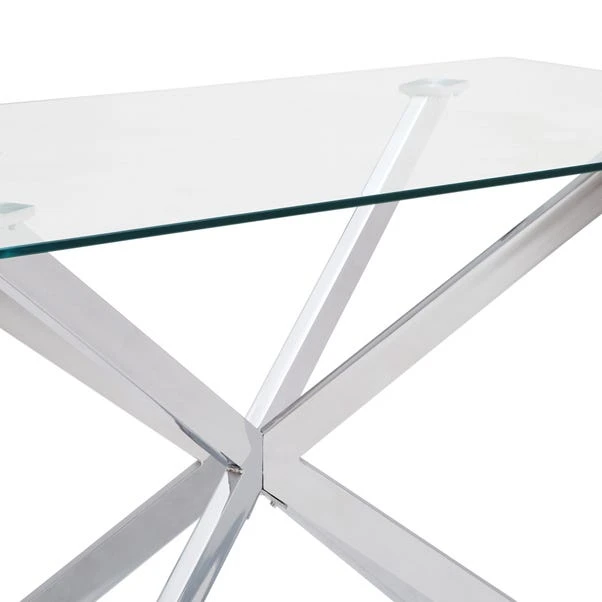 Dunelm Lumia Glass Dining Table Dunelm Lumia Glass Dining Table -Harmony Furniture Store 1000157902 alt03
