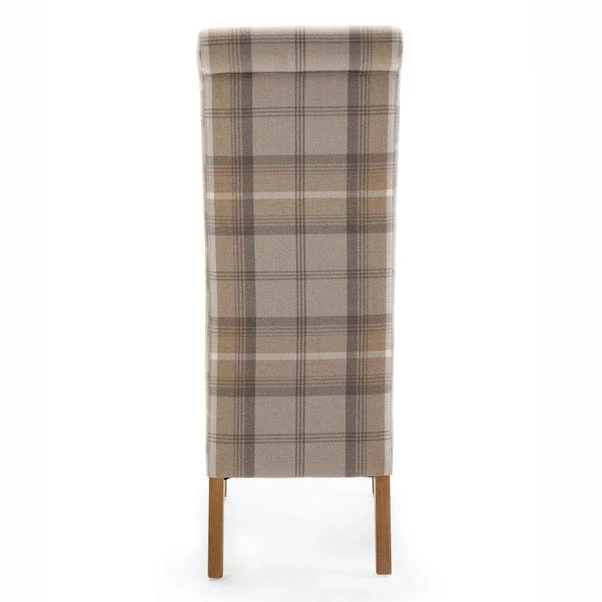Dunelm Chester Set of 2 Dining Chairs Natural Woven Check Dunelm Chester Set Of 2 Dining Chairs Natural Woven Check -Harmony Furniture Store 1000157944 alt04