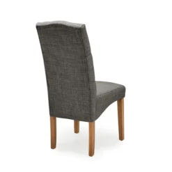 Dunelm Darcy Set Of 2 Dining Chairs Charcoal -Harmony Furniture Store 1000157947 alt03