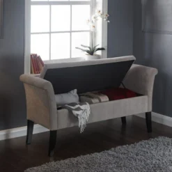 GFW Balmoral Silver Chenille Window Seat -Harmony Furniture Store 1000160631 alt03