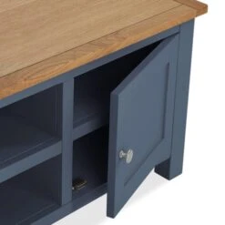 Dunelm Bromley Blue Wide TV Stand 4 Dunelm Bromley Blue Wide TV Stand -Harmony Furniture Store 1000162404 alt04
