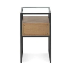 Dunelm Dillon Side Table Oak -Harmony Furniture Store 1000162426 alt05