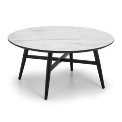 Julian Bowen Firenze Marble Effect Coffee Table -Harmony Furniture Store 1000169321 alt02