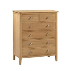 Julian Bowen Cotswold 6 Drawer Chest, Oak 2 Julian Bowen Cotswold 6 Drawer Chest, Oak -Harmony Furniture Store 1000169820 alt02