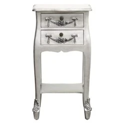 Dunelm Toulouse 2 Drawer Bedside Table