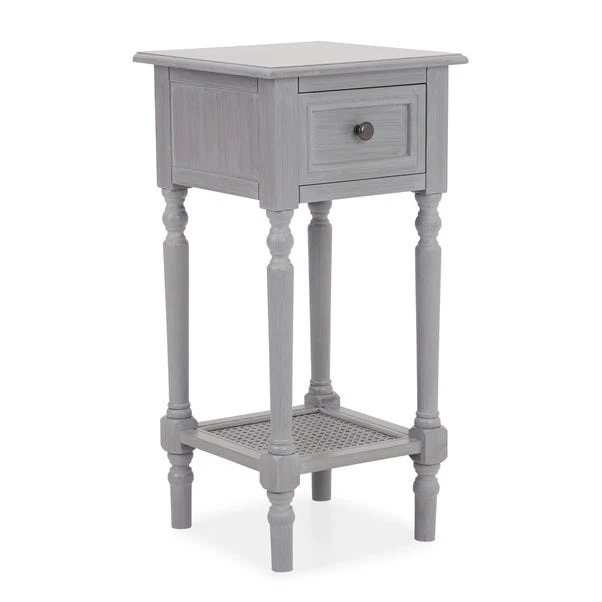 Dunelm Lucy Cane Grey Telephone Table Dunelm Lucy Cane Grey Telephone Table -Harmony Furniture Store 30267545 alt04