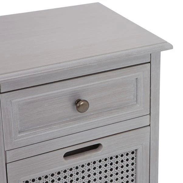 Dunelm Lucy Cane 3 Drawer Bedside Table Dunelm Lucy Cane 3 Drawer Bedside Table -Harmony Furniture Store 30267546 alt06
