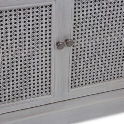 Dunelm Lucy Cane Grey Small Sideboard 5 Dunelm Lucy Cane Grey Small Sideboard -Harmony Furniture Store 30267547 alt06