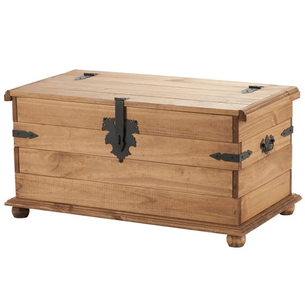 Seconique Corona Pine Storage Trunk Seconique Corona Pine Storage Trunk -Harmony Furniture Store 30498675