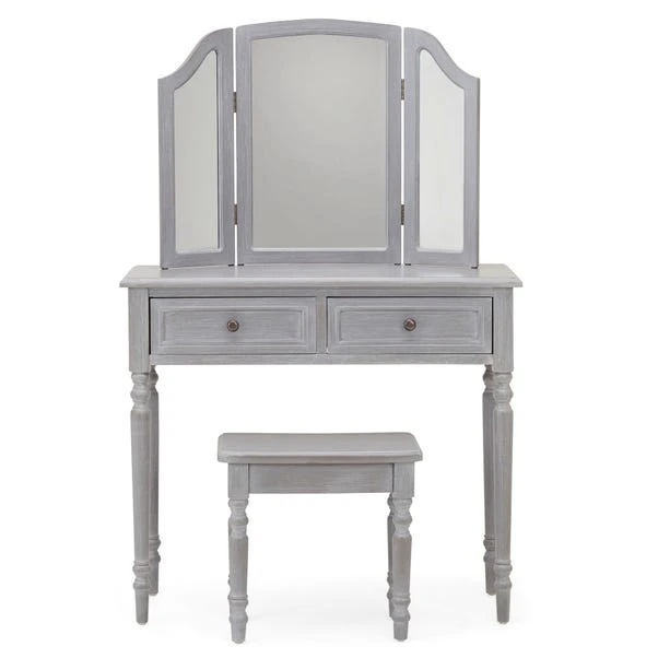 Dunelm Lucy Cane 2 Drawer Dressing Table Set with Mirror Dunelm Lucy Cane 2 Drawer Dressing Table Set With Mirror -Harmony Furniture Store 30564558