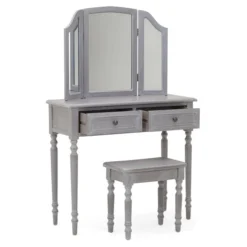 Dunelm Lucy Cane 2 Drawer Dressing Table Set With Mirror 3 Dunelm Lucy Cane 2 Drawer Dressing Table Set With Mirror -Harmony Furniture Store 30564558 alt04