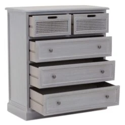 Dunelm Lucy Cane 5 Drawer Chest 4 Dunelm Lucy Cane 5 Drawer Chest -Harmony Furniture Store 30564783 alt05