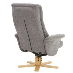 Dunelm Whitham Swivel Recliner Chair - Grey -Harmony Furniture Store 30583506 alt04