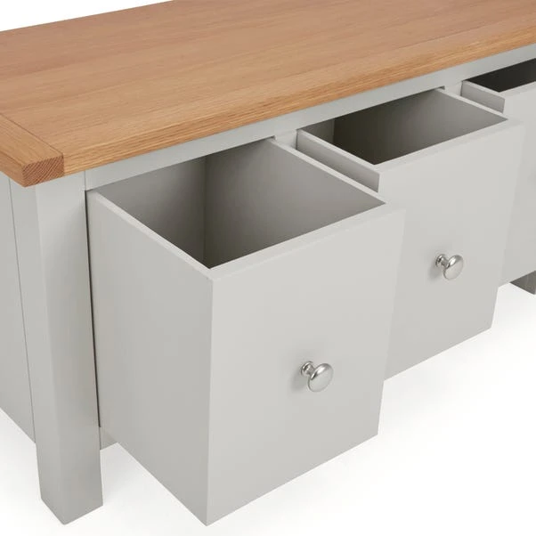 Dunelm Bromley Grey Storage Bench Dunelm Bromley Grey Storage Bench -Harmony Furniture Store 30645262 alt05