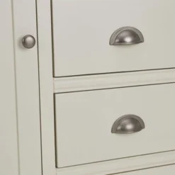 Dunelm Compton Small Wardrobe, Ivory & Oak -Harmony Furniture Store 30645271 alt05