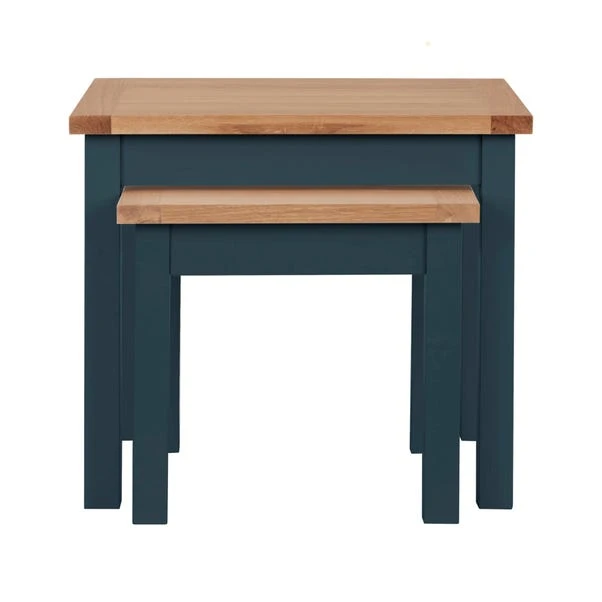 Dunelm Bromley Blue Nest of Tables Dunelm Bromley Blue Nest Of Tables -Harmony Furniture Store 30656585