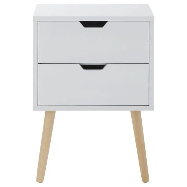 GFW Nyborg 2 Drawer Bedside Table GFW Nyborg 2 Drawer Bedside Table -Harmony Furniture Store 30662676