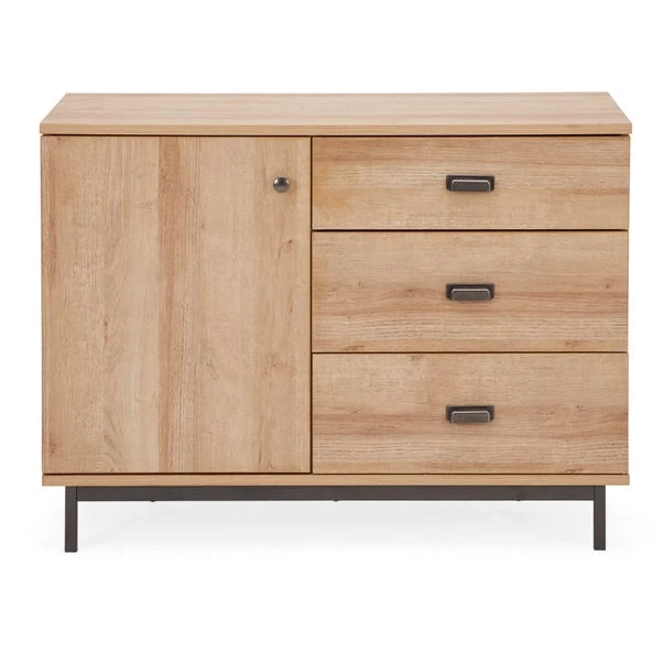 Dunelm Fulton Oak Effect Small Sideboard Dunelm Fulton Oak Effect Small Sideboard -Harmony Furniture Store 30666129