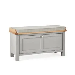 Dunelm Bromley Grey Storage Bench With Cushion 2 Dunelm Bromley Grey Storage Bench With Cushion -Harmony Furniture Store 30685247 alt03
