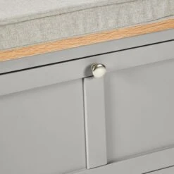Dunelm Bromley Grey Storage Bench With Cushion 5 Dunelm Bromley Grey Storage Bench With Cushion -Harmony Furniture Store 30685247 alt06