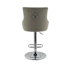 Dunelm Selena Distressed Velvet Bar Stool -Harmony Furniture Store 30685461 alt04