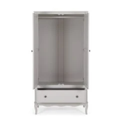 Dunelm Clara Double 1 Drawer Wardrobe, Grey -Harmony Furniture Store 30686033 alt03