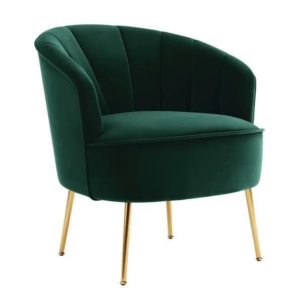 Dunelm Matilda Velvet Shell Accent Chair Dunelm Matilda Velvet Shell Accent Chair -Harmony Furniture Store 30687288 alt01