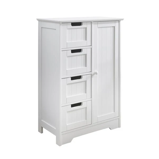 Lloyd Pascal White 4 Drawer Storage Cabinet Lloyd Pascal White 4 Drawer Storage Cabinet -Harmony Furniture Store 30701956