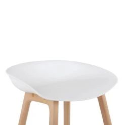 Dunelm Erik White Bar Stool -Harmony Furniture Store 30711152 alt05