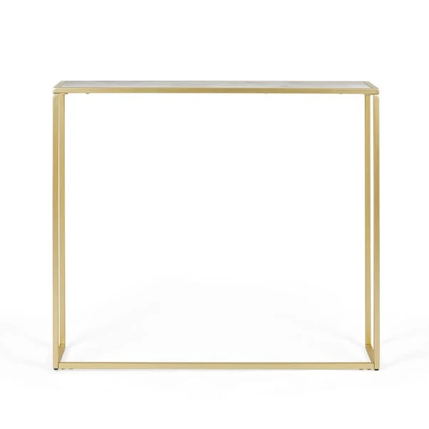 Dunelm Sullivan Gold Effect Slim Console Radiator Cover Dunelm Sullivan Gold Effect Slim Console Radiator Cover -Harmony Furniture Store 30712354 alt02