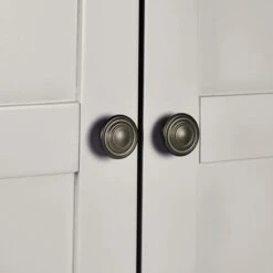 Dunelm Clara Triple Wardrobe, Grey -Harmony Furniture Store 30712489 alt05