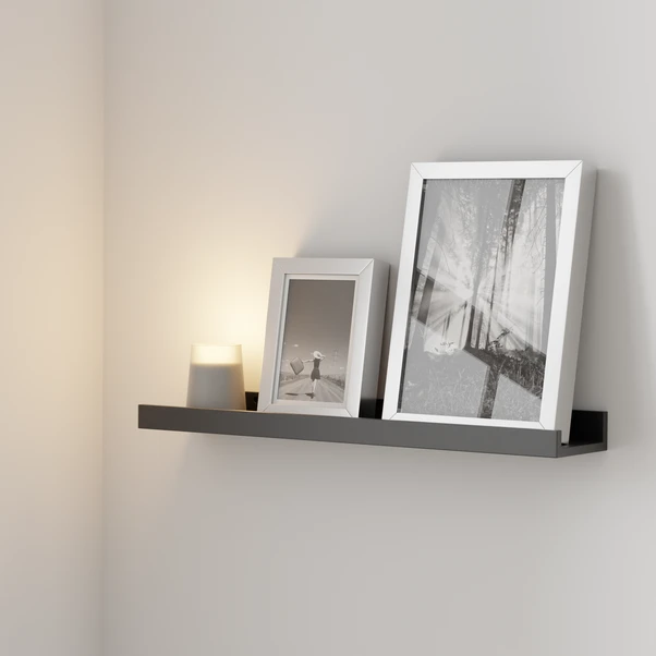 Gallery Brand Black 60cm Picture Ledge Gallery Brand Black 60cm Picture Ledge -Harmony Furniture Store 30713346