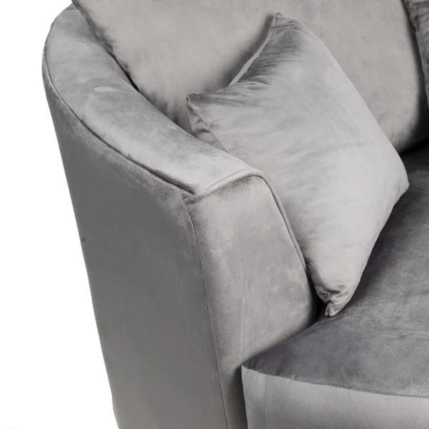 Dunelm Blake Soft Velvet Swivel Chair Dunelm Blake Soft Velvet Swivel Chair -Harmony Furniture Store 30720431 alt03