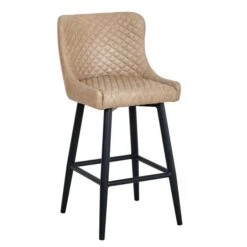 Dunelm Montreal Faux Leather Bar Stool