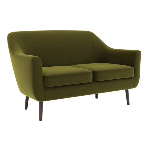 Dunelm Eddie Velvet 2 Seater Small Tub Sofa Dunelm Eddie Velvet 2 Seater Small Tub Sofa -Harmony Furniture Store 30725996 alt02