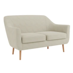 Dunelm Eddie Luna Fabric 2 Seater Small Tub Sofa -Harmony Furniture Store 30726000 alt02